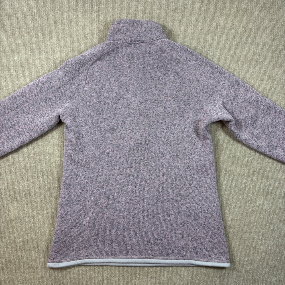Patagonia Purple Better Sweater Quarter Zip Women's Size Small EUC 25618 - Picture 5 of 7